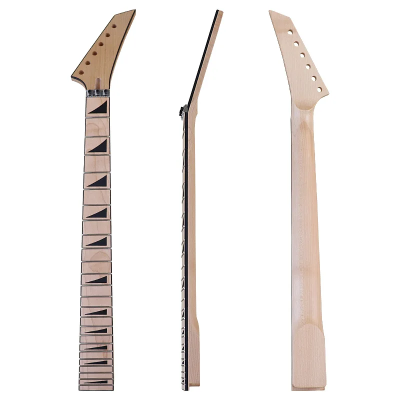 DIY professional modified guitar neck with sickle head, 24fret edging, matte photoelectric guitar handle
DIY professional modified guitar neck with sickle head, 24fret edging, matte photoelectric guitar handle