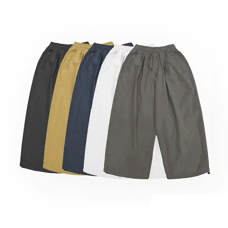 Spring Summer Unisex Wide Leg Pants Men Women Japan Streetwear Fashion Loose Casual Straight Vintage Cargo Pants Male Trousers
Spring Summer Unisex Wide Leg Pants Men Women Japan Streetwear Fashion Loose Casual Straight Vintage Cargo Pants Male Trousers