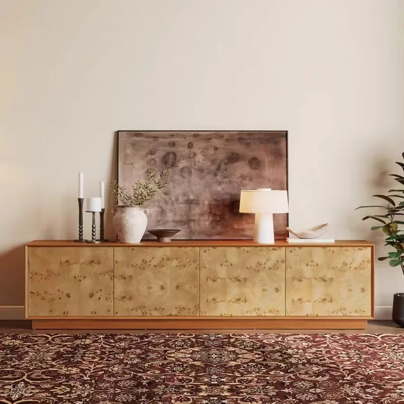 LJYMedieval solid wood model room living room floor cabinet, French retro audio-visual cabinet
LJYMedieval solid wood model room living room floor cabinet, French retro audio-visual cabinet