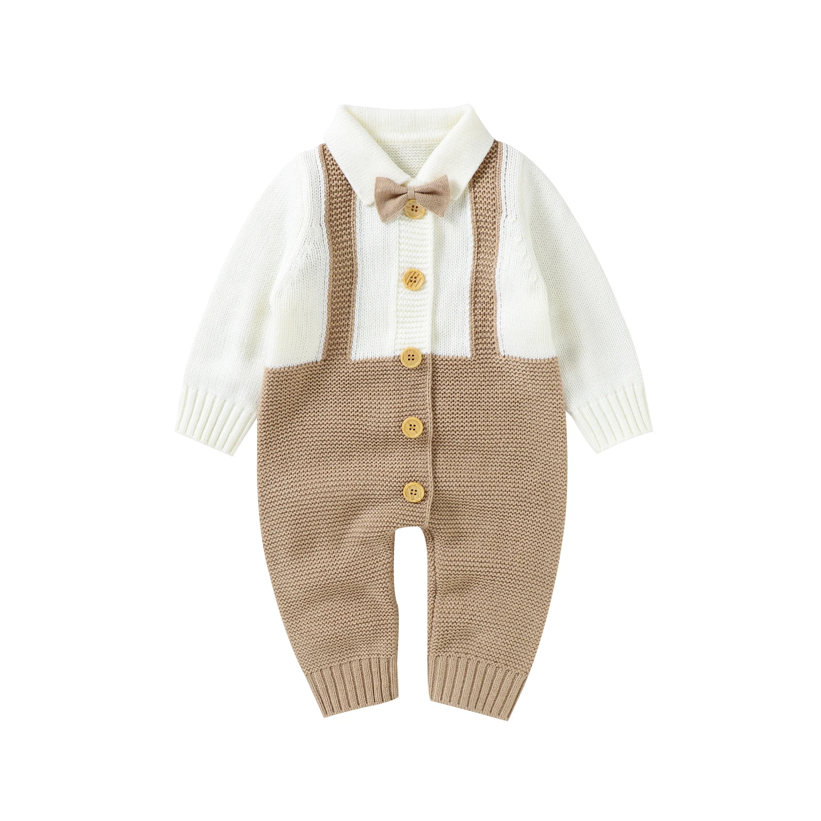Winter Infant Boys Rompers Clothes 0-18m Turtle Neck Full Sleeves Knitting Newborn Baby Gentlemen Jumpsuits Playsuits One Pieces
Winter Infant Boys Rompers Clothes 0-18m Turtle Neck Full Sleeves Knitting Newborn Baby Gentlemen Jumpsuits Playsuits One Pieces