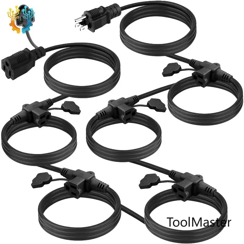 【2026】Customization US Size 50 Feet With 6 Sockets With Weatherproof Cover Outdoor Power Cord Extension Cord
【2026】Customization US Size 50 Feet With 6 Sockets With Weatherproof Cover Outdoor Power Cord Extension Cord