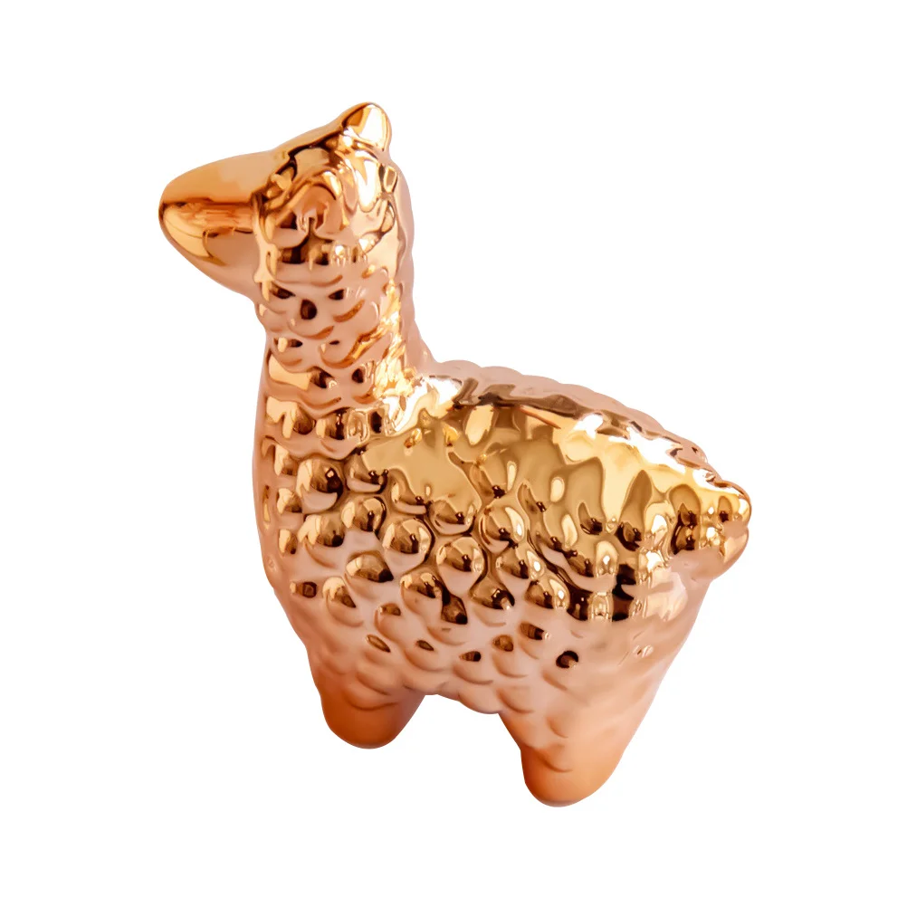 Creative Ceramic Alpaca Decoration for Desktop Office Home Decor Housewarming Gift Unique Animal Shape Adornment
Creative Ceramic Alpaca Decoration for Desktop Office Home Decor Housewarming Gift Unique Animal Shape Adornment