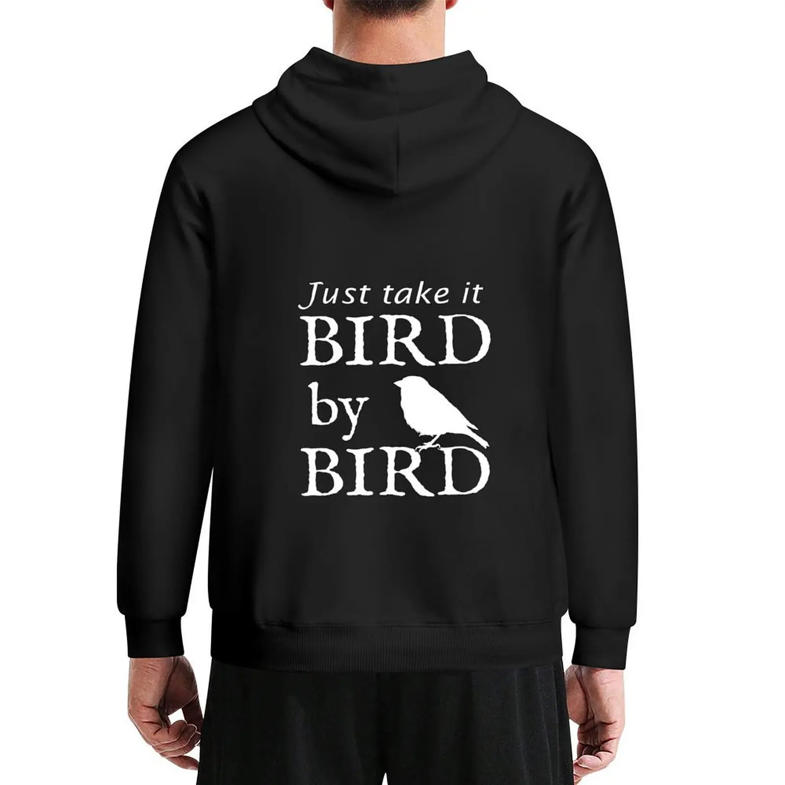 Just Take It Bird by Bird - White Text Hoodie men's sweat-shirt japanese style autumn men's winter sweater men's hoodies
Just Take It Bird by Bird - White Text Hoodie men's sweat-shirt japanese style autumn men's winter sweater men's hoodies