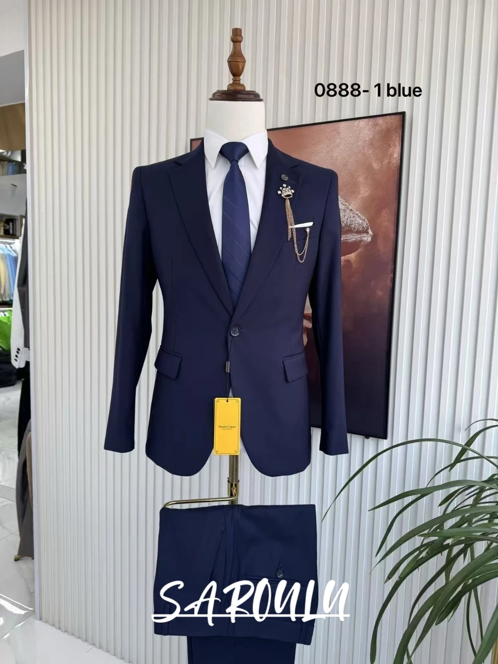 Elegant Men's Slim Fit Business Suit Set Blazer Pants For Wedding Formal Meeting Occasions Decent Premium Notched Lapel Tuxedo
Elegant Men's Slim Fit Business Suit Set Blazer Pants For Wedding Formal Meeting Occasions Decent Premium Notched Lapel Tuxedo