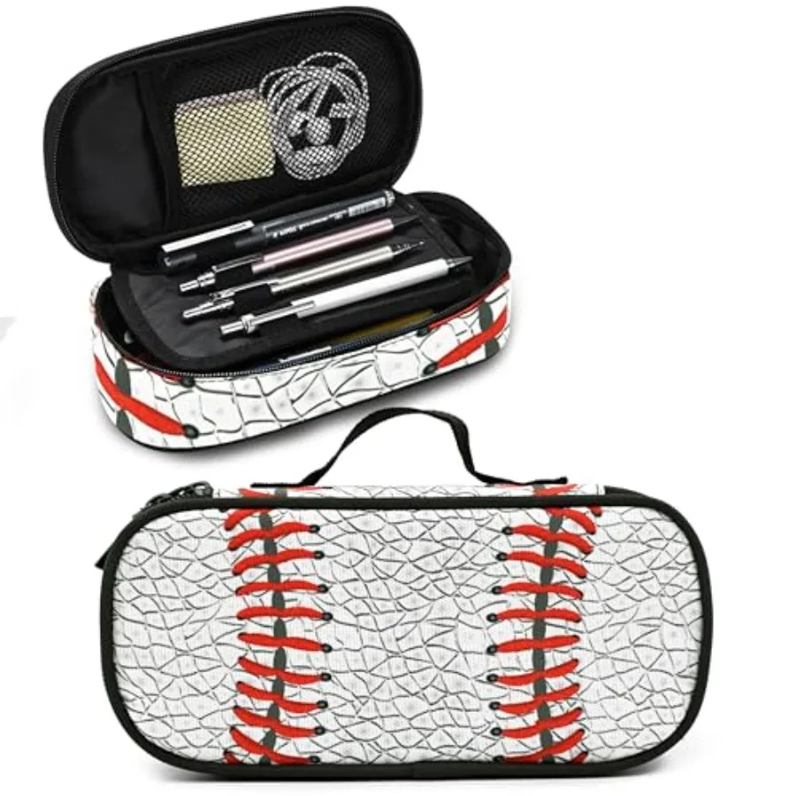 Baseball Pencil Case Pencil Pouch Large Capacity Pen Bag School Office Organizer Stationery Storage Box For Girls Boys Teen
Baseball Pencil Case Pencil Pouch Large Capacity Pen Bag School Office Organizer Stationery Storage Box For Girls Boys Teen