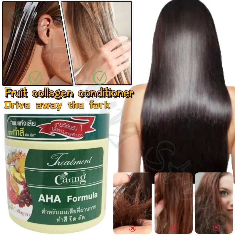 Thailand Fruit Collagen Conditioner Baking Oil 500ml Repair Perm Dye Damaged Hair Moisturizing Moisturizing Improved Dry Hair
Thailand Fruit Collagen Conditioner Baking Oil 500ml Repair Perm Dye Damaged Hair Moisturizing Moisturizing Improved Dry Hair