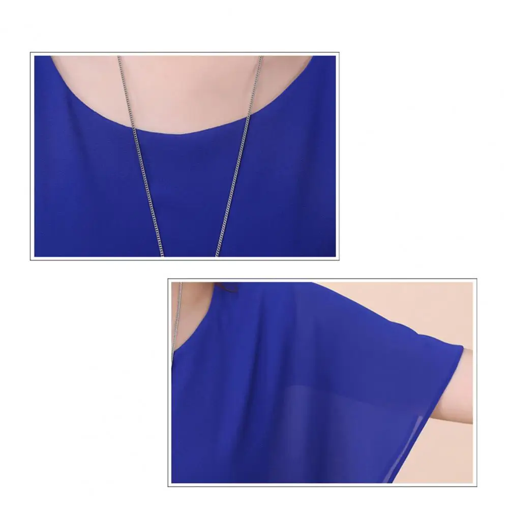 Lightweight Breathable Women Shirt Elegant Chiffon Office Blouse Stylish Loose Fit Summer Top Women's Casual Pullover for Work
Lightweight Breathable Women Shirt Elegant Chiffon Office Blouse Stylish Loose Fit Summer Top Women's Casual Pullover for Work