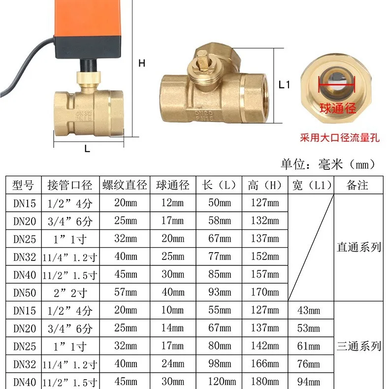 Brass Electric Two-way Ball Valve Central Air Conditioner Solar Water Heater Electric Valve Instead of Solenoid Valve
Brass Electric Two-way Ball Valve Central Air Conditioner Solar Water Heater Electric Valve Instead of Solenoid Valve