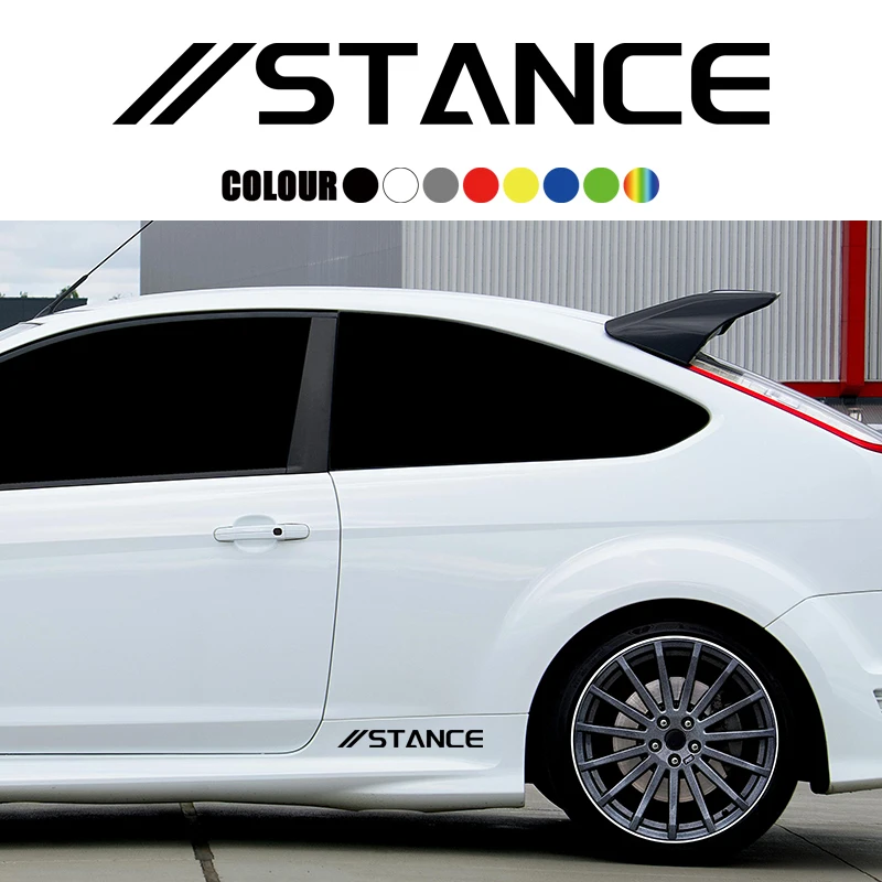 STANCE Car Stickers Racing Style Vinyl Decals Car Bumper Body Window Decorative Stickers
STANCE Car Stickers Racing Style Vinyl Decals Car Bumper Body Window Decorative Stickers