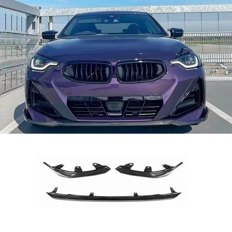 MP Style Carbon Fiber Fibre Front Bumper Lip Splitter for BMW 2 Series G42 M240i Coupe 2021-2023,100% tested well
MP Style Carbon Fiber Fibre Front Bumper Lip Splitter for BMW 2 Series G42 M240i Coupe 2021-2023,100% tested well
