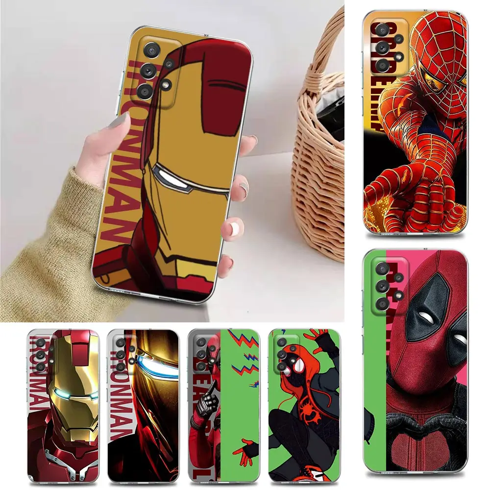 Marvel Ironman Deadpool Case For Samsung Galaxy A57 A37 A17 A07 A56 5G A36 A26 A16 A06 A55 A35 A25 A15 A54 A34 Clear Phone Cover
Marvel Ironman Deadpool Case For Samsung Galaxy A57 A37 A17 A07 A56 5G A36 A26 A16 A06 A55 A35 A25 A15 A54 A34 Clear Phone Cover