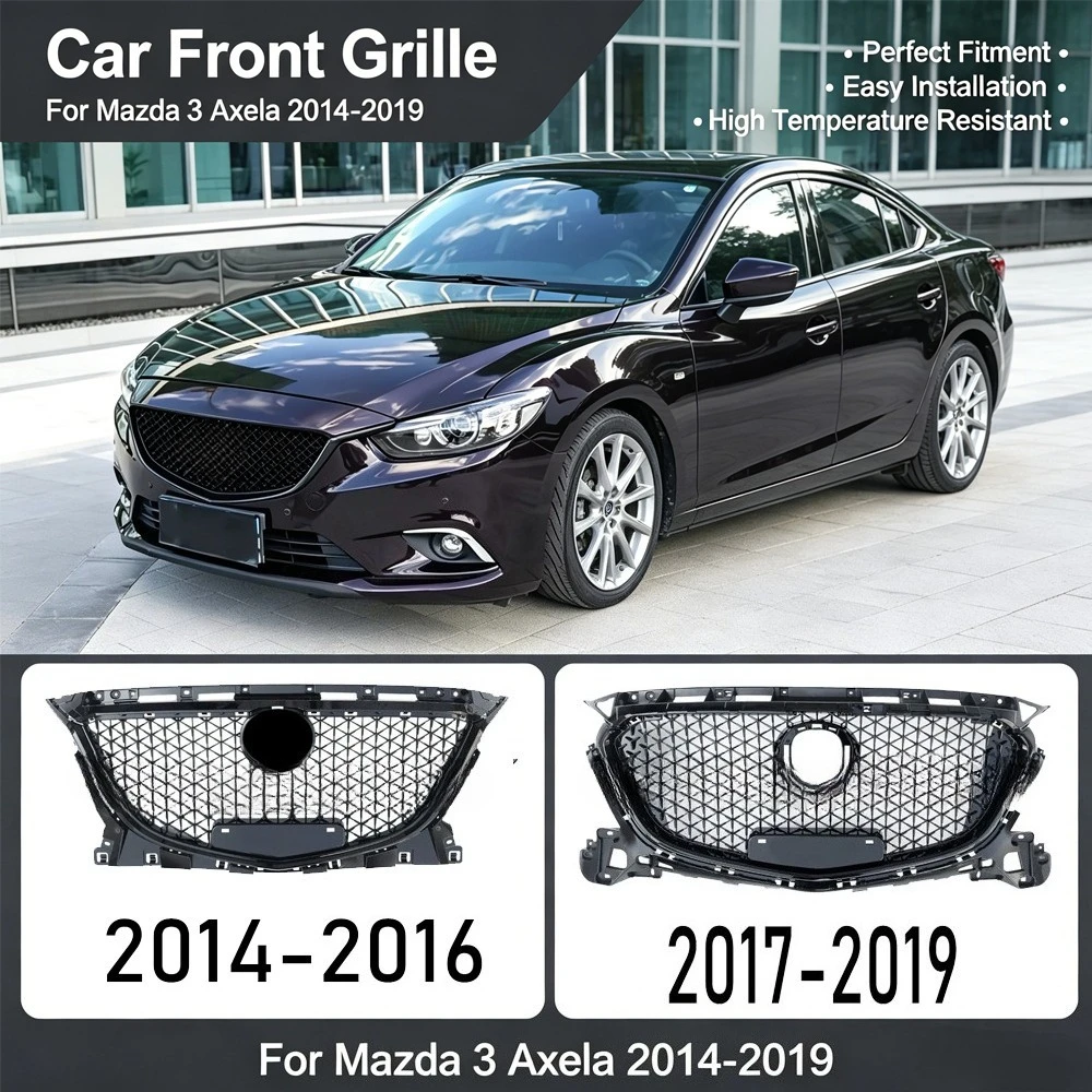 Car Front Grille for Mazda 3 Axela 2014-2019 Lower Radiator Cellular Network Guard Protector Cover Trim Accessories Tuning
Car Front Grille for Mazda 3 Axela 2014-2019 Lower Radiator Cellular Network Guard Protector Cover Trim Accessories Tuning