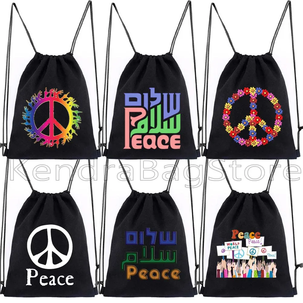 Arabic English Love and Peace Gifts Drawstring Bags Soccer Backpack Gym Sackpack String Bag for Exercising Hiking Sports Yoga
Arabic English Love and Peace Gifts Drawstring Bags Soccer Backpack Gym Sackpack String Bag for Exercising Hiking Sports Yoga