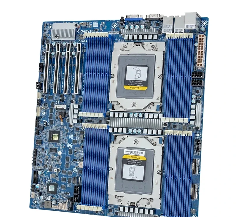 Основная плата сервера рабочей станции MZ73-LM1 AMD EPYC9005/9004 поддерживает процессор 400 Вт
Основная плата сервера рабочей станции MZ73-LM1 AMD EPYC9005/9004 поддерживает процессор 400 Вт