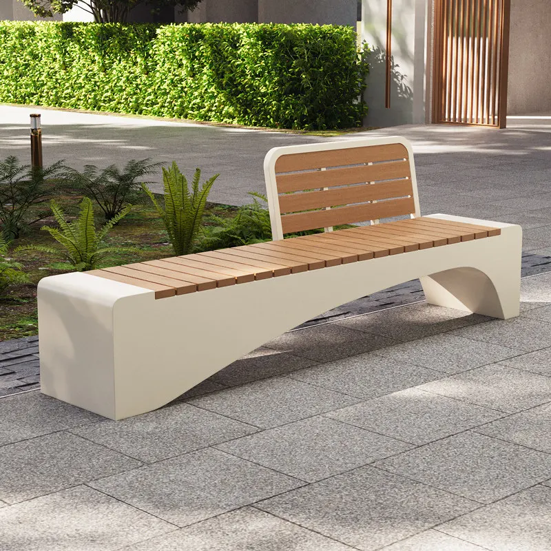 YJQ outdoor bench park B & B courtyard open-air landscape seat shopping mall leisure belt backrest bench
YJQ outdoor bench park B & B courtyard open-air landscape seat shopping mall leisure belt backrest bench