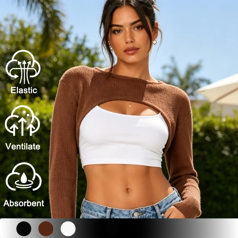 Slim Fit Mesh Top Women Long Sleeve Round Neck Half Shirt Cover Up Swim Beach Party Clubwear Rave Outfit
Slim Fit Mesh Top Women Long Sleeve Round Neck Half Shirt Cover Up Swim Beach Party Clubwear Rave Outfit