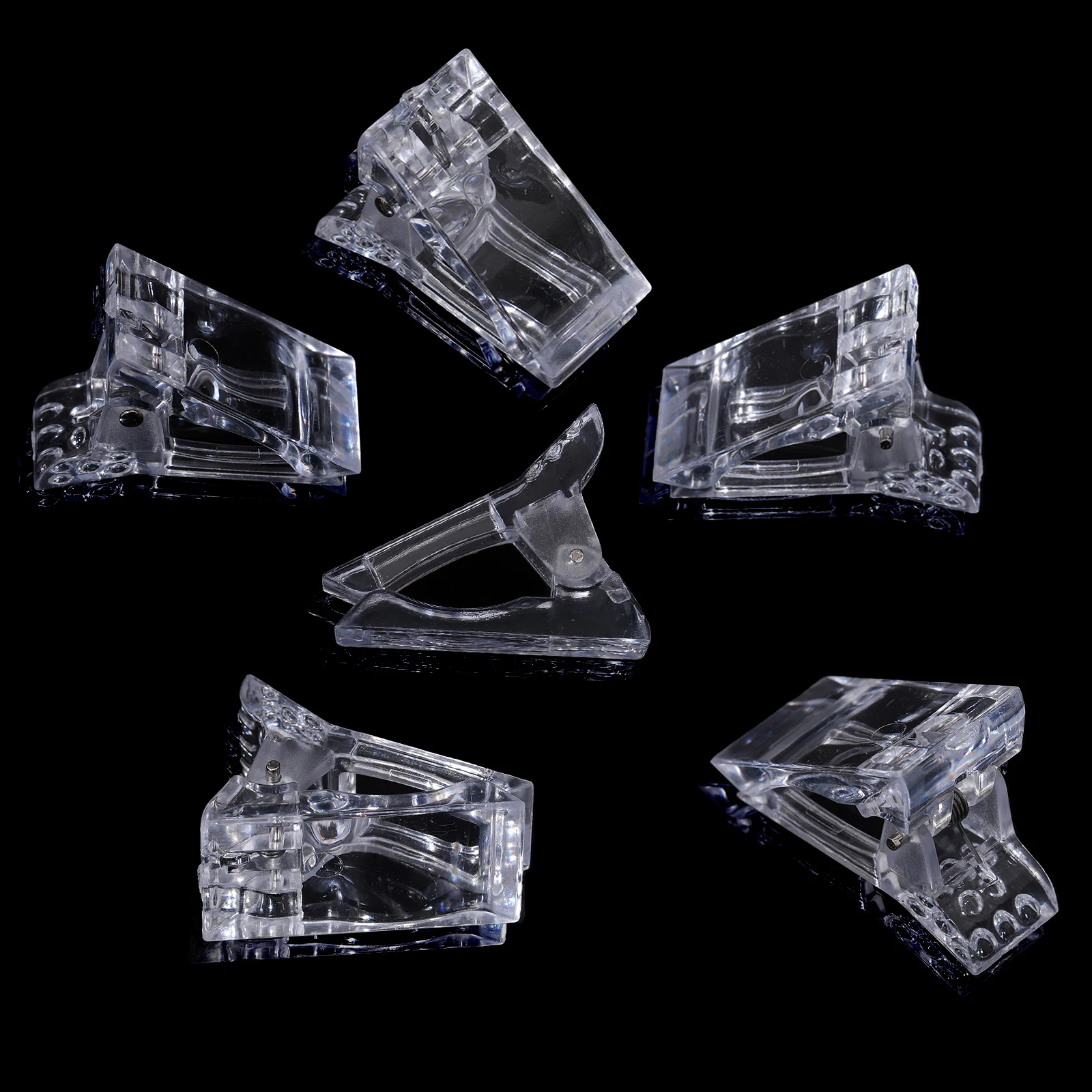 5Pcs Nail Tip Clips Nail Extension Gel Quick Building Nail Tips Clip for False Nail Tips and Dual Forms Manicure Nail Art Tools
5Pcs Nail Tip Clips Nail Extension Gel Quick Building Nail Tips Clip for False Nail Tips and Dual Forms Manicure Nail Art Tools