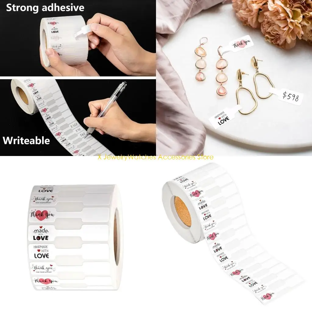 31KD 500 Unit Sticker Roll Jewelry Pricing Labels Tear Proof Paper Quick Application
31KD 500 Unit Sticker Roll Jewelry Pricing Labels Tear Proof Paper Quick Application
