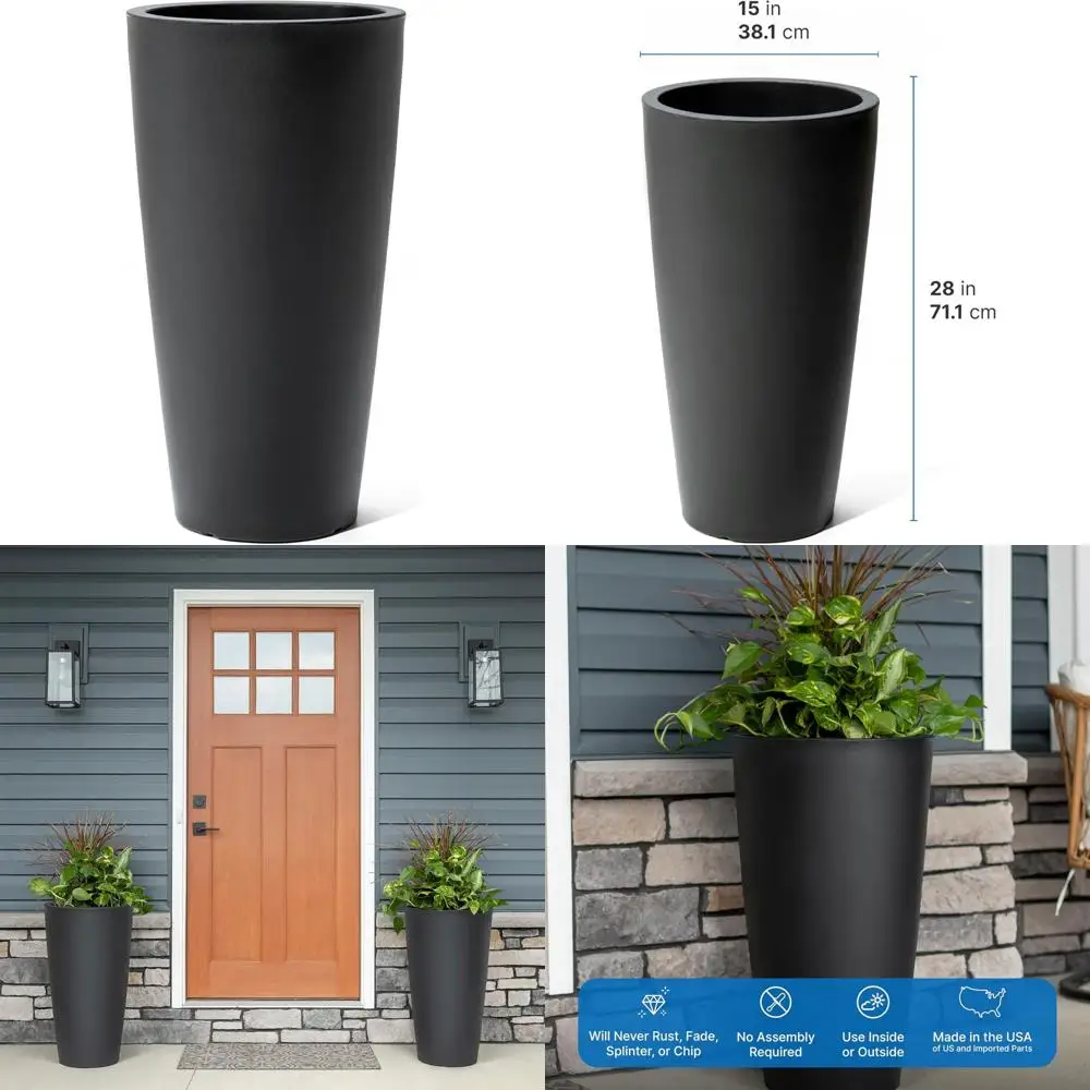 8 inch blue ceramic planter pot with drainage hole and saucer, indoor outdoor flower pot for plants, modern round garden planter
8 inch blue ceramic planter pot with drainage hole and saucer, indoor outdoor flower pot for plants, modern round garden planter