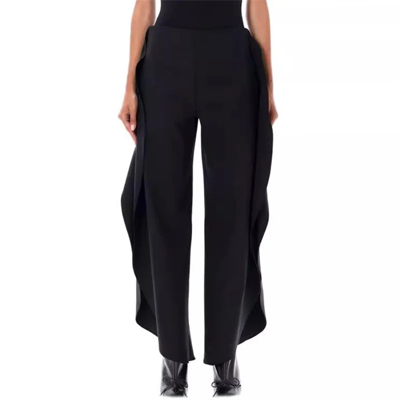 Women's pants New high-quality wool blended women's straight leg pants for autumn 2024 Low waist wide leg pants y2k Trousers
Women's pants New high-quality wool blended women's straight leg pants for autumn 2024 Low waist wide leg pants y2k Trousers