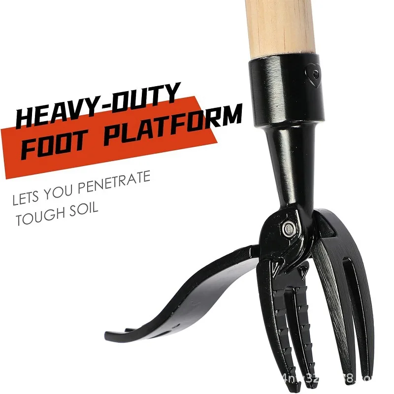 Stand-Up Weed Puller Tool with Long Handle & 4-Claw Steel Head, 3-Sectioal Pole Design, Garden Hand Weeding Tool
Stand-Up Weed Puller Tool with Long Handle & 4-Claw Steel Head, 3-Sectioal Pole Design, Garden Hand Weeding Tool