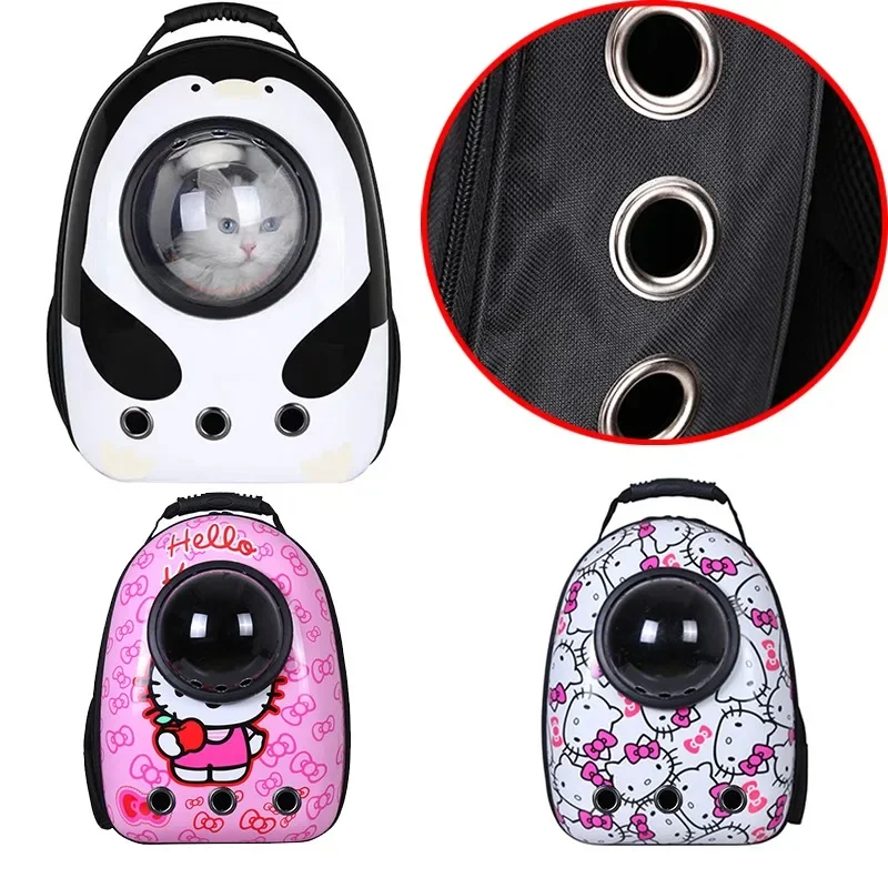 Sanrio Hello Kitty Transparent Pet Backpack Anime Portable Transparent Backpack Dog Transport Carrier Space Capsule Bag Gifts
Sanrio Hello Kitty Transparent Pet Backpack Anime Portable Transparent Backpack Dog Transport Carrier Space Capsule Bag Gifts