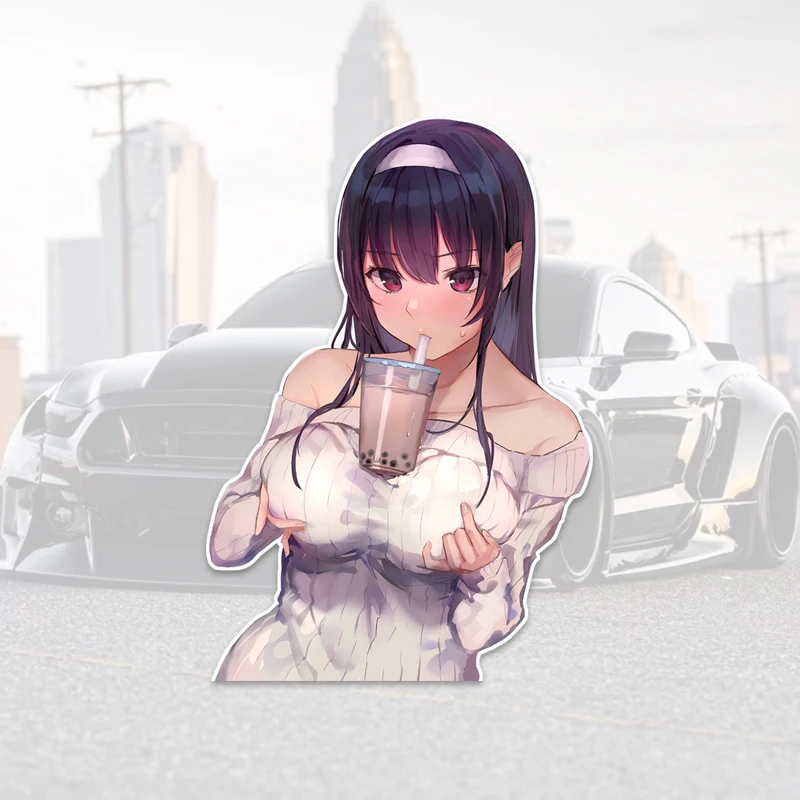 Cute Anime Girl with Pearl Milk Tea Vinyl Car Decal - Waterproof, Scratch-Hiding Sticker for Plastic/Glass/Metal/Ceramic Surface
Cute Anime Girl with Pearl Milk Tea Vinyl Car Decal - Waterproof, Scratch-Hiding Sticker for Plastic/Glass/Metal/Ceramic Surface