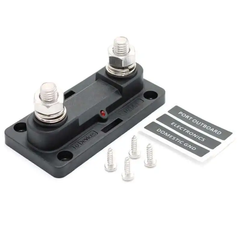 32V 300A M10 Automotive Led 2-Pin ANL Holder For Car Audio Unique Blown Fuse Indication LED Light
32V 300A M10 Automotive Led 2-Pin ANL Holder For Car Audio Unique Blown Fuse Indication LED Light
