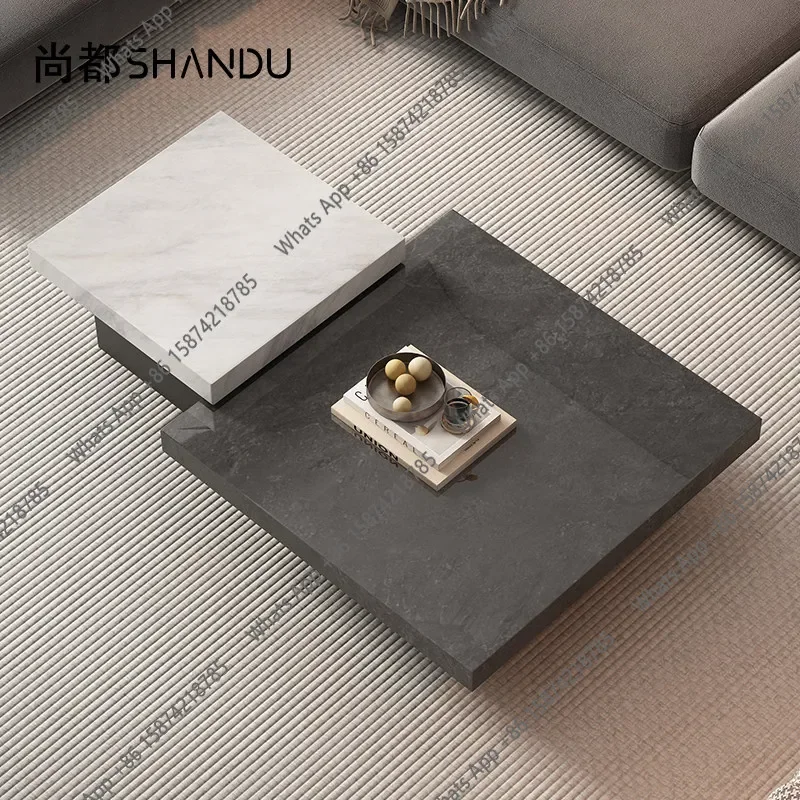 Uu Light Luxury Rock Slab Coffee Table Modern Simple And Minimalist Living Room Home Size Apartment Square Coffee Table New
Uu Light Luxury Rock Slab Coffee Table Modern Simple And Minimalist Living Room Home Size Apartment Square Coffee Table New