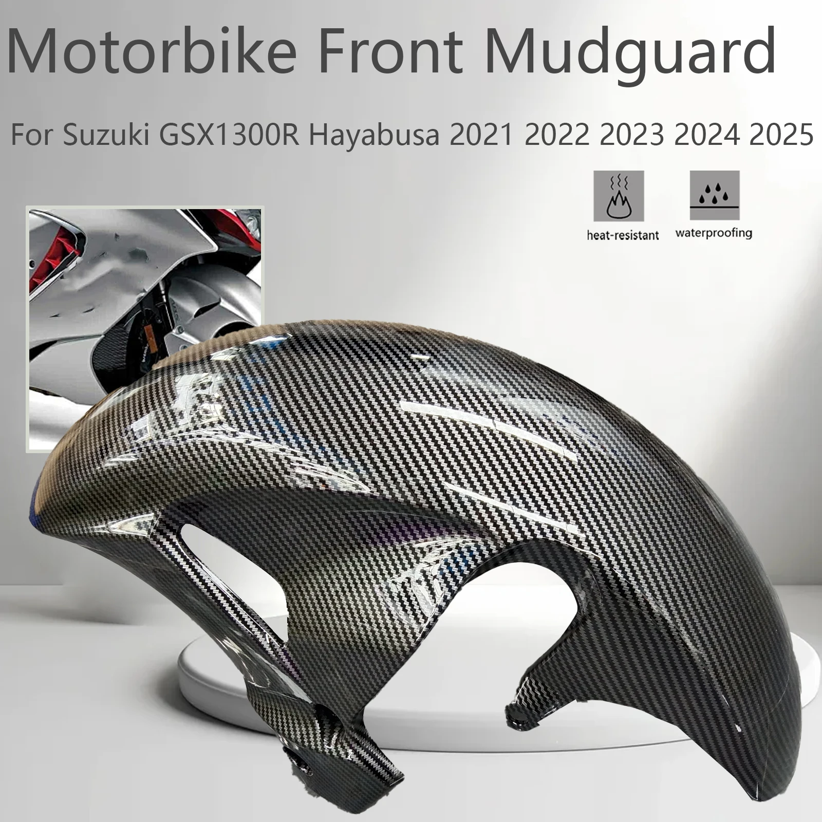 for Suzuki GSX1300R Hayabusa 2021 2022 2023 2024 2025 Motorcycle Front Tire Wheel Fender Mudguard Splash Guard Fairing
for Suzuki GSX1300R Hayabusa 2021 2022 2023 2024 2025 Motorcycle Front Tire Wheel Fender Mudguard Splash Guard Fairing