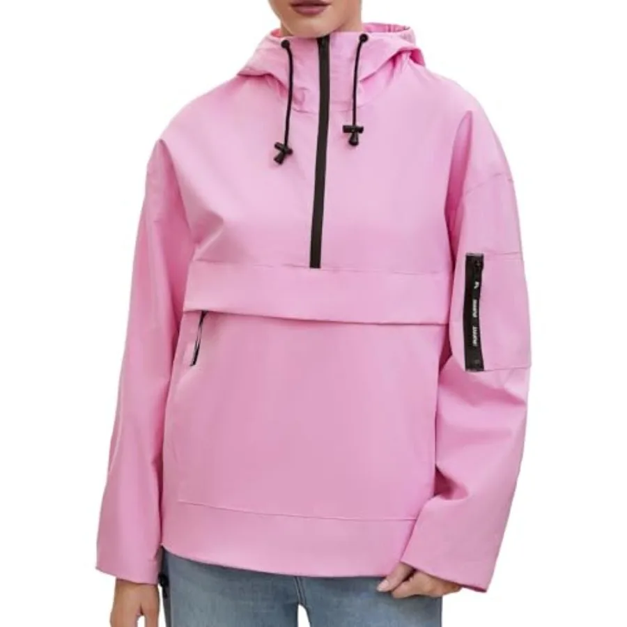 PUFFIT Rain Jacket Women, Women's Lightweight Anorak Pullover Hoodie Jacket, Water-Resistant
PUFFIT Rain Jacket Women, Women's Lightweight Anorak Pullover Hoodie Jacket, Water-Resistant