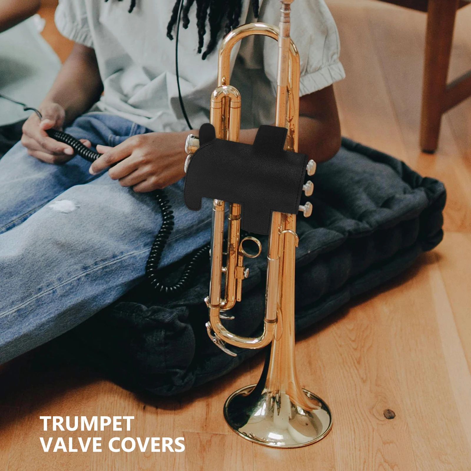 PU Trumpet Valve Cover for B-Flat Trumpet Secure Fit Protection Against Sweat Scratches Valve Guard Accessory
PU Trumpet Valve Cover for B-Flat Trumpet Secure Fit Protection Against Sweat Scratches Valve Guard Accessory