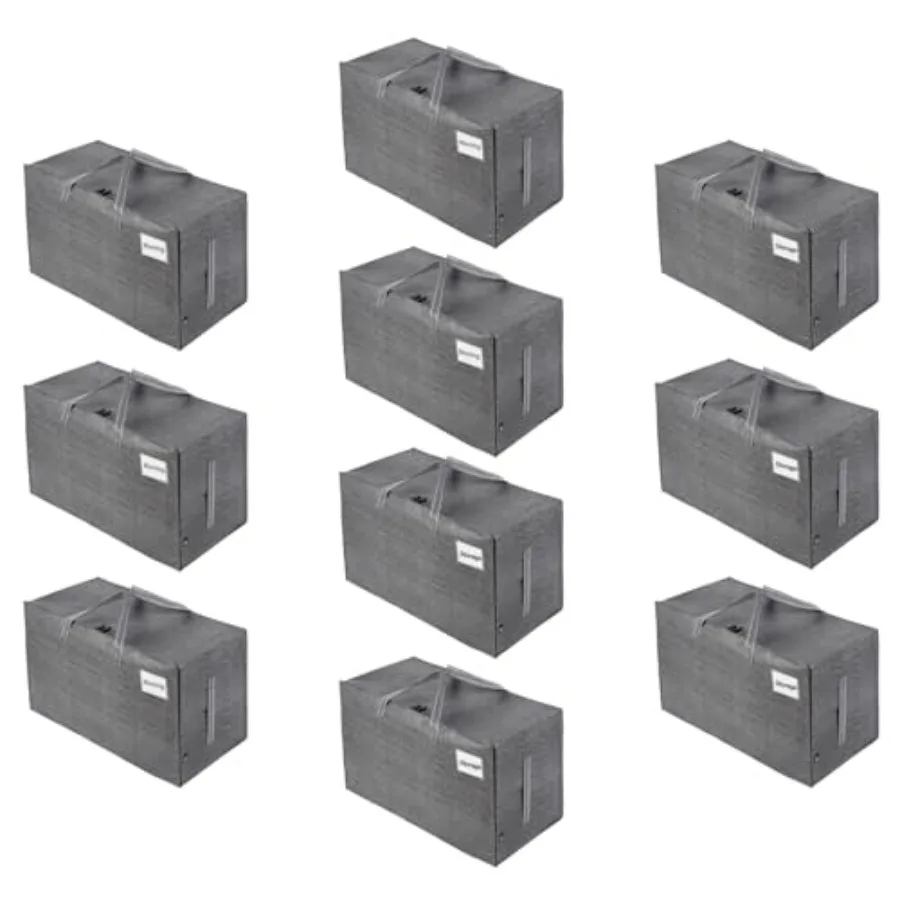 Extra Large Heavy Duty Moving Bags with Wide Opening and Reinforced Handles, Reusable Storage Tote Bags with Strong Zippers for
Extra Large Heavy Duty Moving Bags with Wide Opening and Reinforced Handles, Reusable Storage Tote Bags with Strong Zippers for