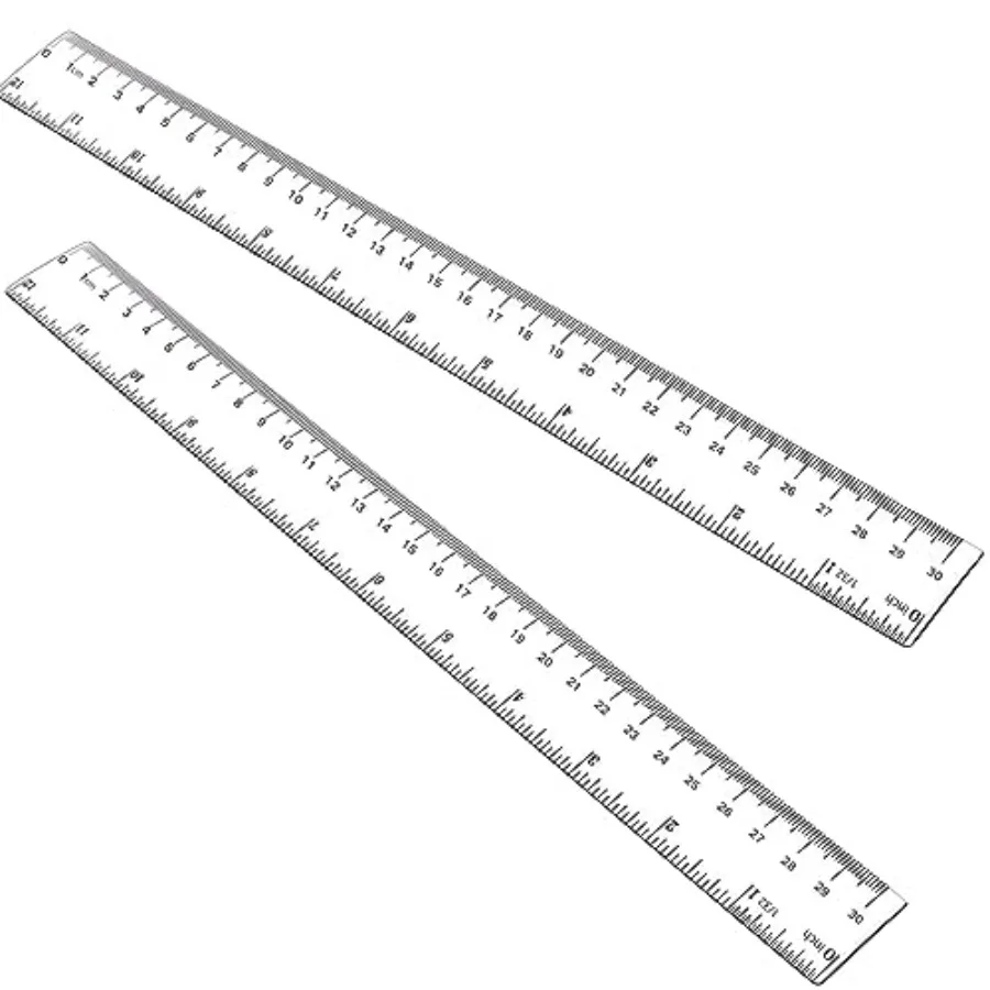 12 Inch Clear Plastic Ruler for Office and School Use, Transparent Acrylic, Precision Centimeter Millimeter Inch Scale, Pack of
12 Inch Clear Plastic Ruler for Office and School Use, Transparent Acrylic, Precision Centimeter Millimeter Inch Scale, Pack of