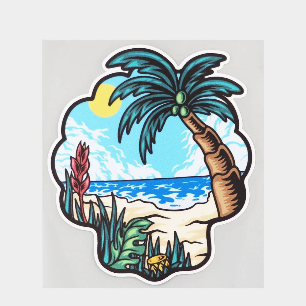 N275#Cartoon Beach Coconut Tree Creative Decal PVC Car Sticker Car Accessories Pegatinas Para Coche DIY Car Styling
N275#Cartoon Beach Coconut Tree Creative Decal PVC Car Sticker Car Accessories Pegatinas Para Coche DIY Car Styling