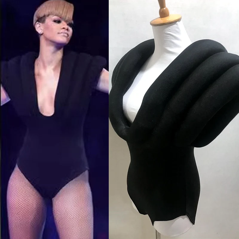 4 Color Gogo Dancer Clothing T-Stage Runway Performance Costumes Pole Dance Bodysuit Nightclub Bar Rave Outfit Female
4 Color Gogo Dancer Clothing T-Stage Runway Performance Costumes Pole Dance Bodysuit Nightclub Bar Rave Outfit Female