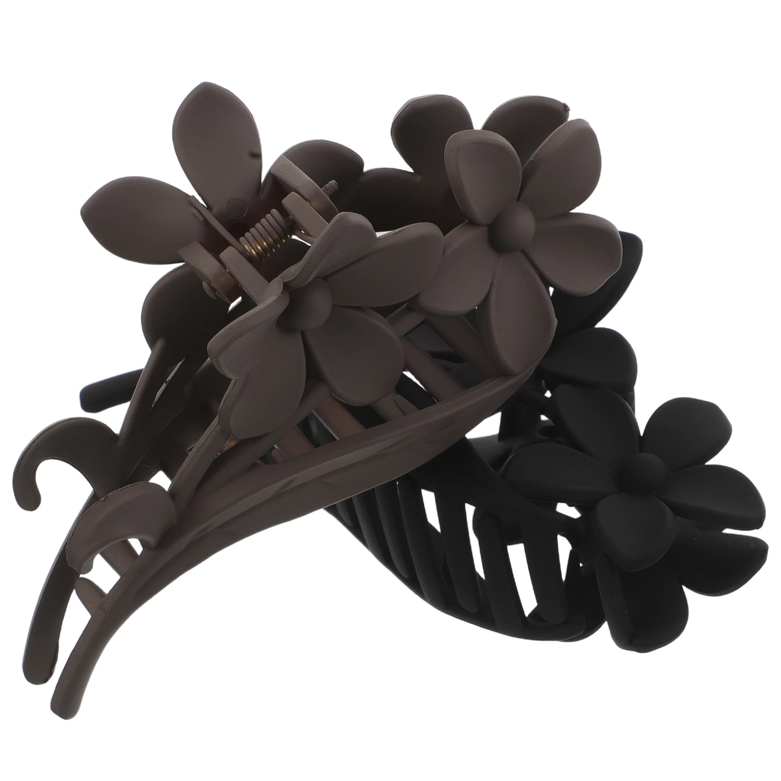 2pcs Elegant Flower Claw Clips Strong Hold Non Slip Barrettes For Women Thick Styling Accessories Black Brown Large Cute Hair
2pcs Elegant Flower Claw Clips Strong Hold Non Slip Barrettes For Women Thick Styling Accessories Black Brown Large Cute Hair