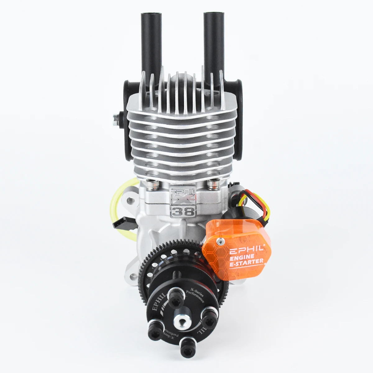 EPHIL Power X-38cc-R Pro Модель самолета Бензиновый двигатель Электрический стартер Одноцилиндровый двухтактный задний ряд
EPHIL Power X-38cc-R Pro Модель самолета Бензиновый двигатель Электрический стартер Одноцилиндровый двухтактный задний ряд