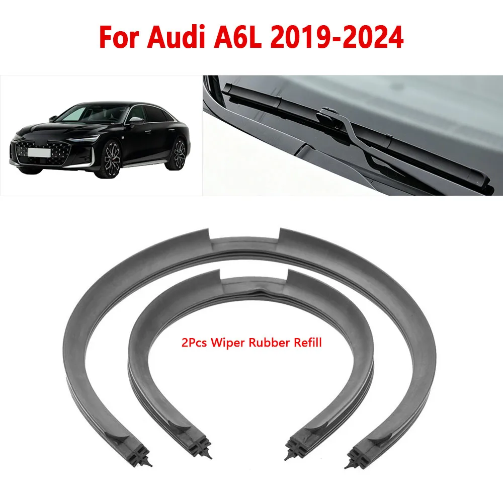 For Audi A6L 2019 2020 2021 2022 2023 2024 Wiper Refill Rubber Strip 20" 26" Car Wiper Accessories 1Pair
For Audi A6L 2019 2020 2021 2022 2023 2024 Wiper Refill Rubber Strip 20" 26" Car Wiper Accessories 1Pair