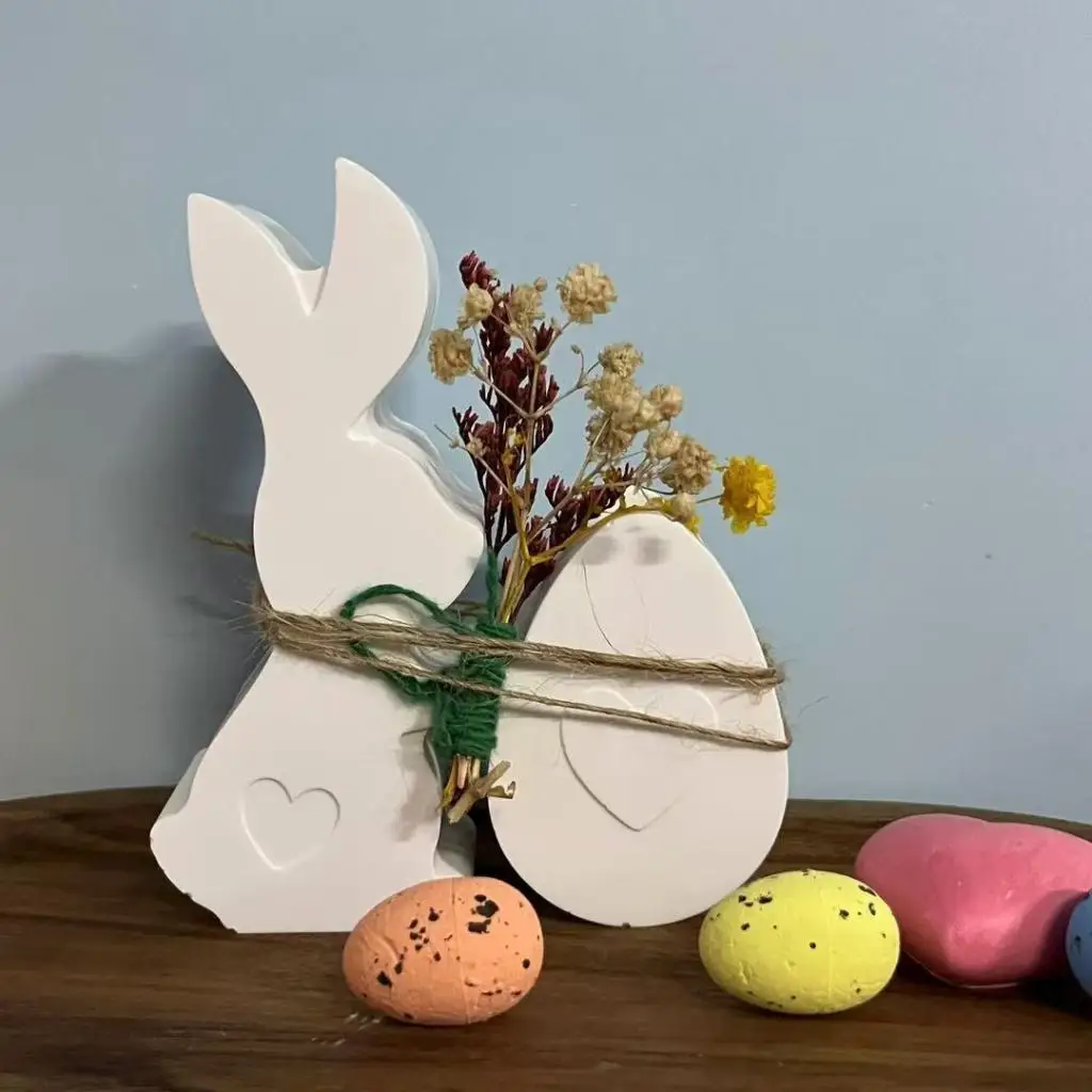 Easter Bunny Silicone Mold Candle Holder DIY 3D Animal Epoxy Resin Model for Handmade Plaster Crafts
Easter Bunny Silicone Mold Candle Holder DIY 3D Animal Epoxy Resin Model for Handmade Plaster Crafts