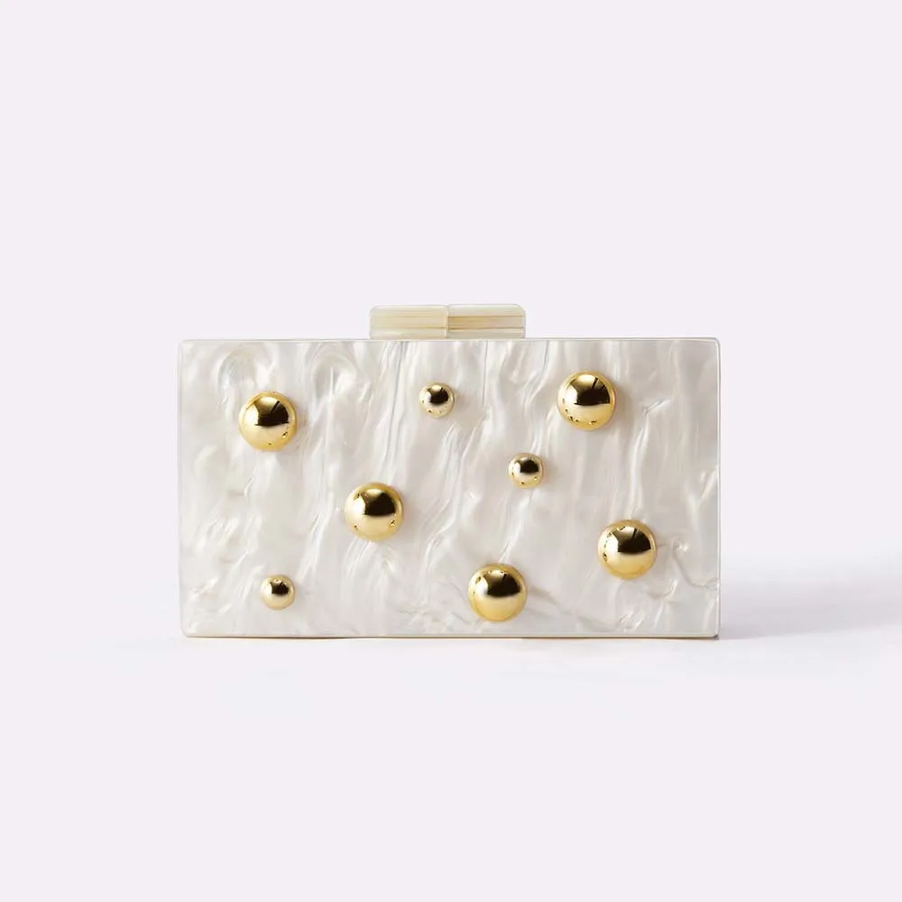 Women Acrylic Box Evening Clutch Bags for Wedding Party Luxury Pearl Ivory Black Brown Purses Designer Handbags High Quality
Women Acrylic Box Evening Clutch Bags for Wedding Party Luxury Pearl Ivory Black Brown Purses Designer Handbags High Quality