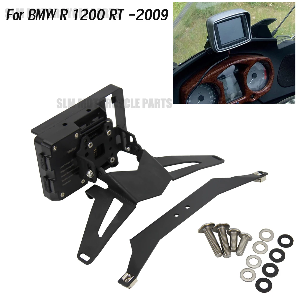 New For BMW R 1200 RT R1200RT Below 2009 2008 2007 2006 Navigation Bracket Motorcycle GPS Navigator USB Charging Phone Holder 
New For BMW R 1200 RT R1200RT Below 2009 2008 2007 2006 Navigation Bracket Motorcycle GPS Navigator USB Charging Phone Holder