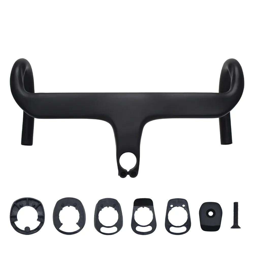 No logo Carbon road/mountain bike full inside cable ultralight race one-piece handlebars 28.6mm
No logo Carbon road/mountain bike full inside cable ultralight race one-piece handlebars 28.6mm