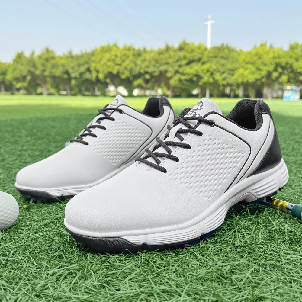Professional Spiked Men Golf Shoes Waterproof Microfiber Anti-collision Toe Outdoor Competition Sports Sneakers size 39-49
Professional Spiked Men Golf Shoes Waterproof Microfiber Anti-collision Toe Outdoor Competition Sports Sneakers size 39-49