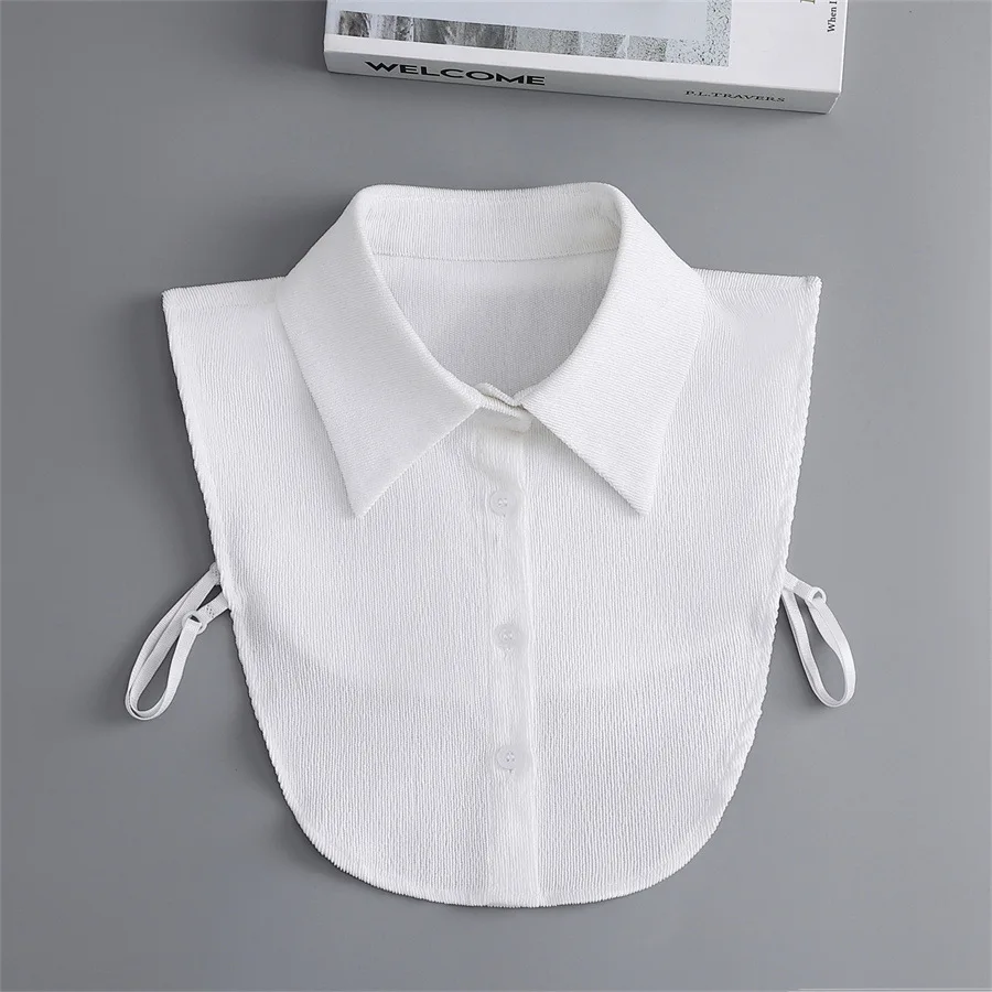 Mens Lapel Fake Collar Women Front Tie Ladies White Half Shirt Detachable Collar Formal Business Lapel False Collar Accessory
Mens Lapel Fake Collar Women Front Tie Ladies White Half Shirt Detachable Collar Formal Business Lapel False Collar Accessory