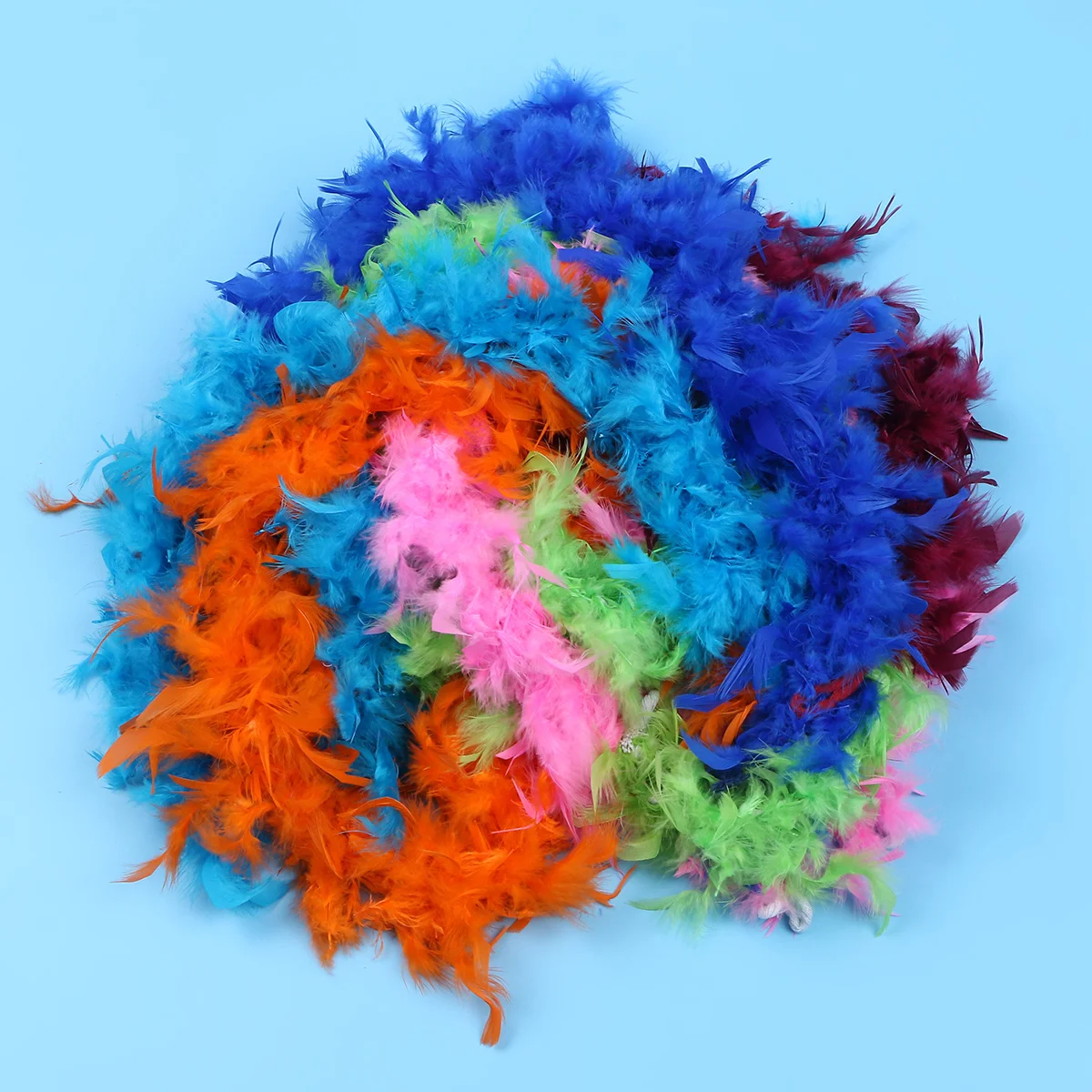 6Pcs Boas Decoration Strips Colorful Light Luster Fringe Trim Party Crafts Sewing Trim Handmade Clothes
6Pcs Boas Decoration Strips Colorful Light Luster Fringe Trim Party Crafts Sewing Trim Handmade Clothes