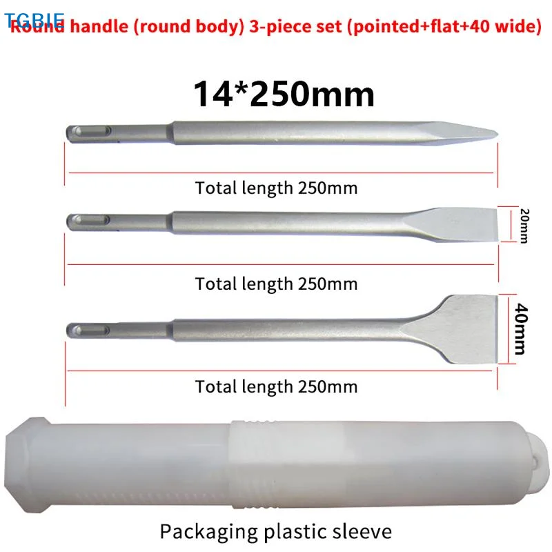 【TL】3Pcs SDS-Plus Shank Chisel Set For Rotary Hammer Drills Masonry Concrete Drill Bit Kit Include Point Flat Scaling Chisels
【TL】3Pcs SDS-Plus Shank Chisel Set For Rotary Hammer Drills Masonry Concrete Drill Bit Kit Include Point Flat Scaling Chisels