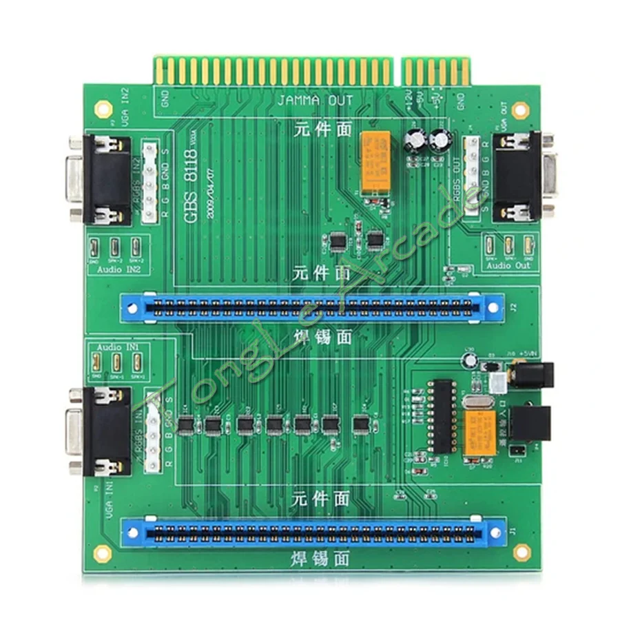 Multi JAMMA Switcher, Multiple Game PCB Board, Toggle Switch, Remote Control, CGA VGA Arcade Machine, Audio Controller, 2 in 1
Multi JAMMA Switcher, Multiple Game PCB Board, Toggle Switch, Remote Control, CGA VGA Arcade Machine, Audio Controller, 2 in 1