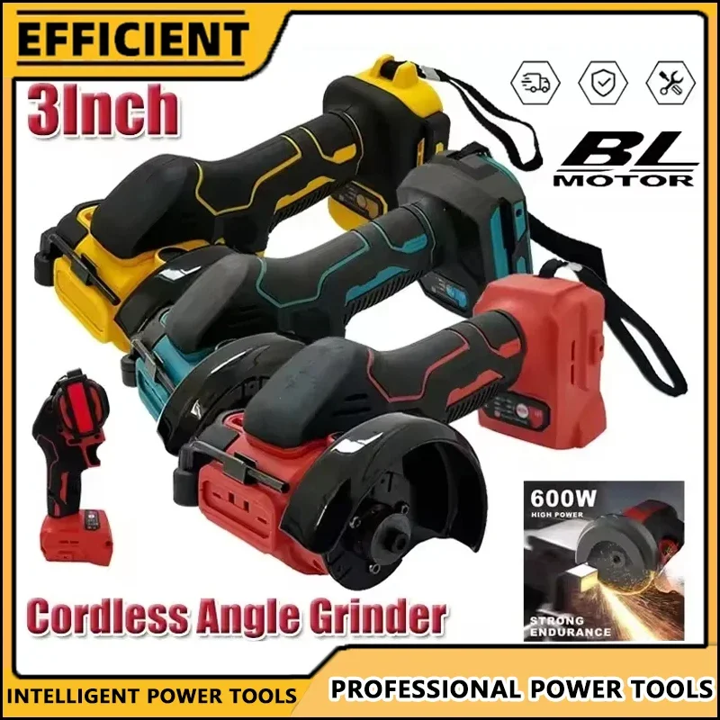Беспроводная 3-дюймовая угловая шлифовальная машина подходит для Milwaukee Dewalt Makita - полировка, резка, шлифовка, электроинструменты для металлообработки и изготовления материалов
Беспроводная 3-дюймовая угловая шлифовальная машина подходит для Milwaukee Dewalt Makita - полировка, резка, шлифовка, электроинструменты для металлообработки и изготовления материалов