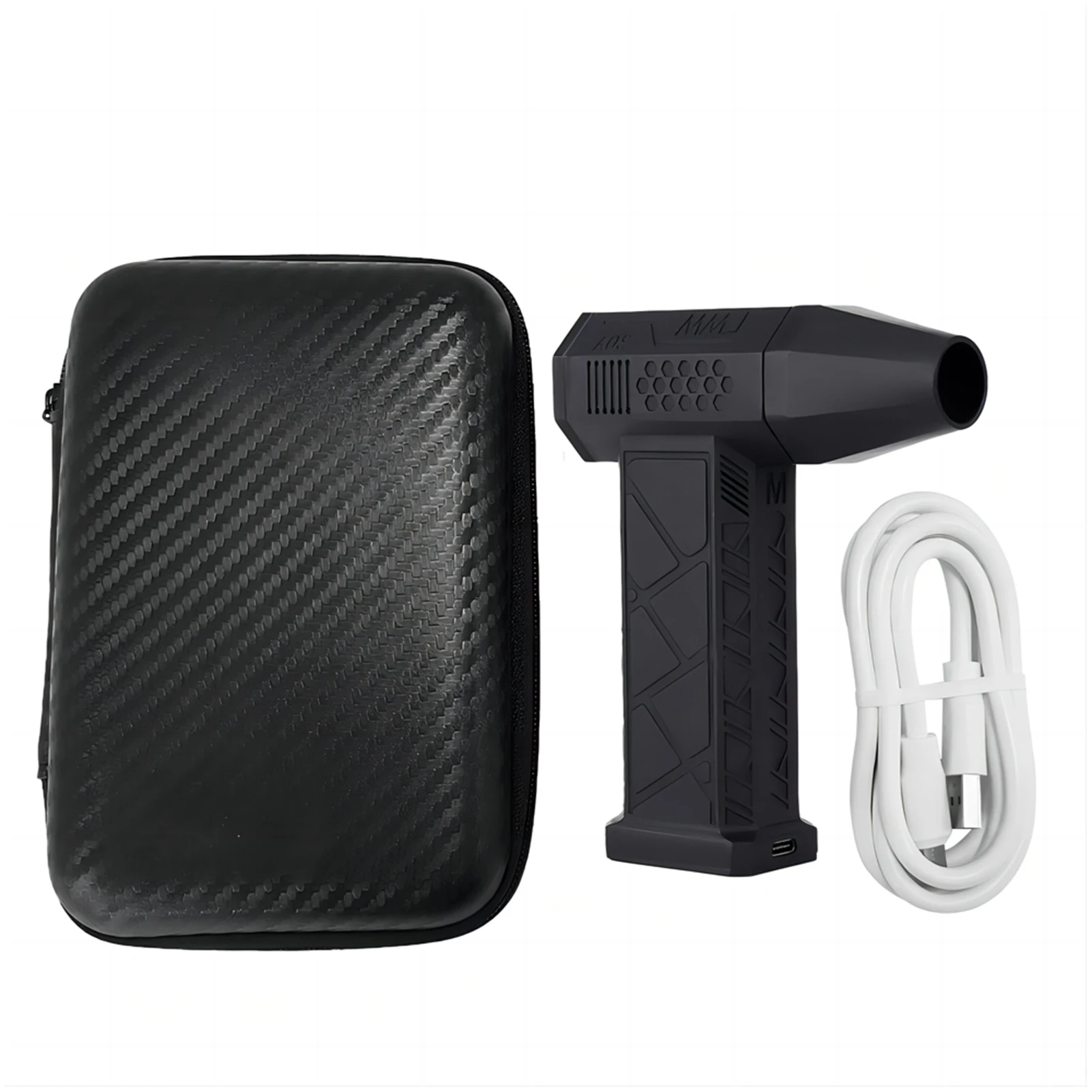 Handheld Fan 52M/S 130000 RPM Brushless Motor Blower Type C Rechargeable Duster 2Pcs 3000mAh Battery in Series
Handheld Fan 52M/S 130000 RPM Brushless Motor Blower Type C Rechargeable Duster 2Pcs 3000mAh Battery in Series